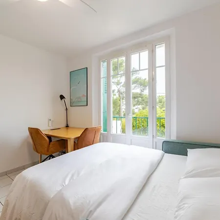 Chic T2 Vue Terrasse Clim & Parking A شقة ساناري سور مير